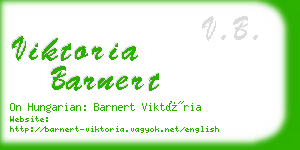 viktoria barnert business card